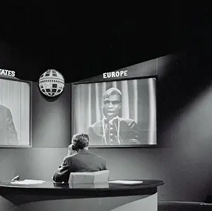 Satellite Prints: First Transatlantic Television Interview