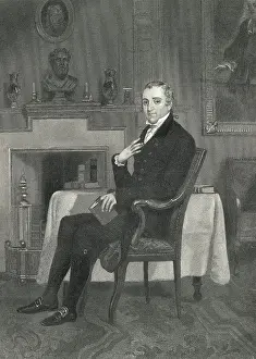 Essayist Prints: Fisher Ames In Illustration/Seated