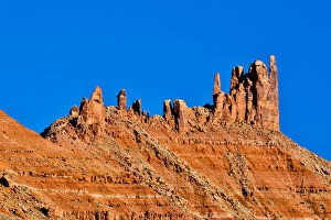 Images Dated 7th October 2017: Fisher Towers, Moab, Utah, USA