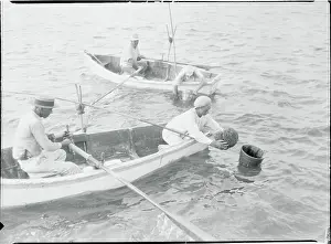 Patience Prints: Fisherman Examining Sponge