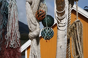 Scandinavian Culture Gallery: Fishermans equipment in SakrisA┼¥y