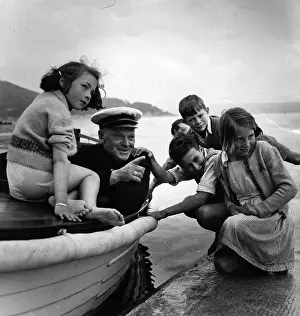 Row Boat Prints: Fisherman's Yarn