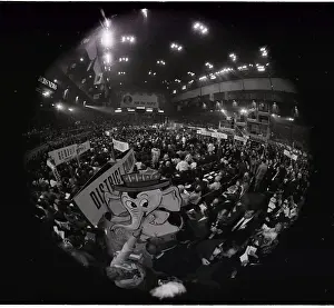 Fisheye Lens Prints: Fisheye Elephant Cartoon @Convention