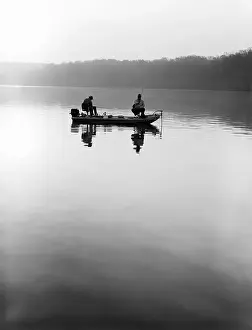 Actions Prints: Fishing at dawn