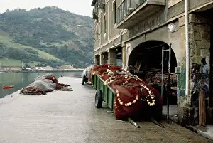 basque fish net Basque Country Fishing Nets Print, Orio Quay 1979. Art Prints, Posters &  Puzzles from Fine Art Storehouse