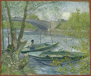 Bridges Prints: Fishing In Spring