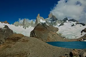 Ancine Prints: Fitz Roy and laguna de los tres