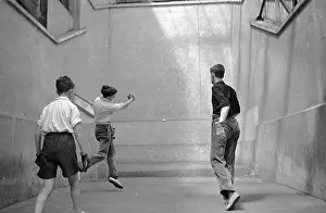 Outdoor Game Prints: Fives Match