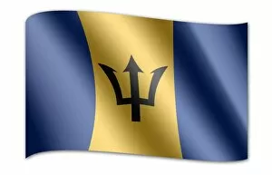 Ensign Gallery: Flag of Barbados