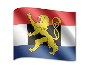 Dutch Prints: Flag of Benelux