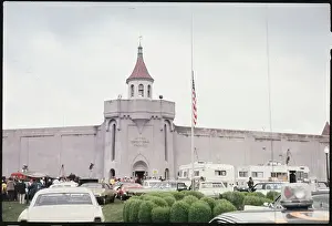 Attica Prints: Flag at Half Staff at Correctional Facility