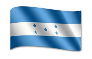 Middle America Prints: Flag of Honduras