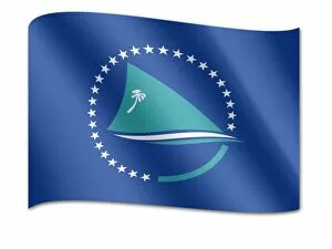 Organisation Gallery: Flag of the Pacific Island Forum, International Organization of Pacific island countries