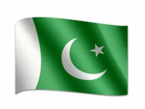 Computer Graphic Collection: Flag of Pakistan