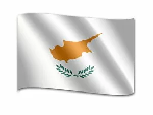 Cyprus Collection: Flag of the Republic of Cyprus