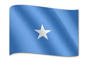 Somalia Prints: Flag of Somalia
