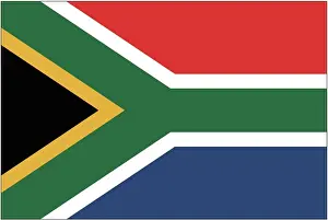 Flag of South Africa Illustration