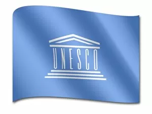 Organisation Gallery: Flag of the United Nations Educational, Scientific and Cultural Organization, UNESCO