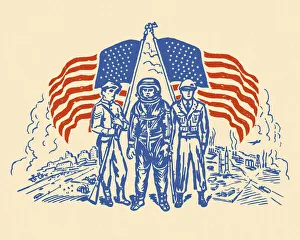 Patriotic Gallery: US Flags and Patriotic Men