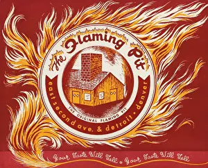 Denver Prints: Flaming Pit, The