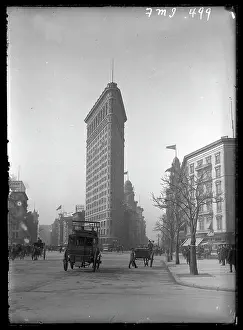 Dramatic Looking Flatiron Building Prints: The Flatiron Building
