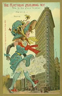Dramatic Looking Flatiron Building Prints: The Flatiron Building