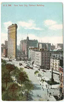 Dramatic Looking Flatiron Building Prints: Flatiron Building