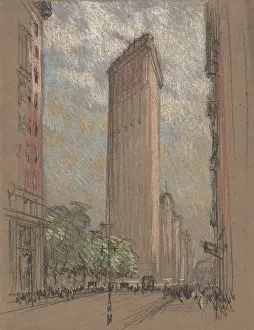 Arc0001738 Prints: Flatiron Building By Pennell