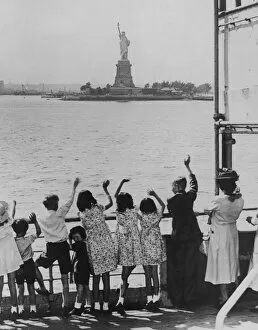 Statue Of Liberty Gallery: Fleeing Hitler