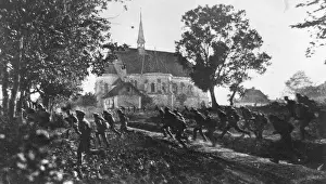 Fleeing Soldiers