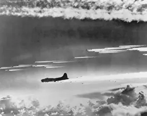 Contrail Prints: Fleet of Bombers