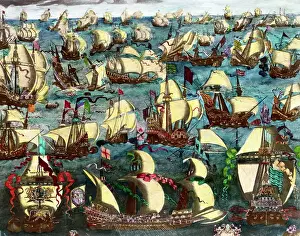Fleet Prints: Fleet Of The Spanish Armada (Illus.)
