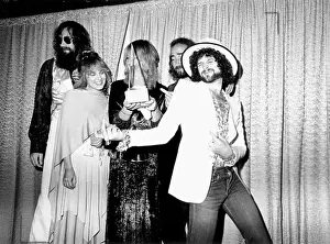 Prints of SANTA MONICA, CA - JANUARY 16: Fleetwood Mac (L-R Mick Fleetwood, Stevie Nicks, Christine McVie) Go Your Own Way: A Visual Celebration of Rock’s Most Enchanting and Enduring Band: Fleetwood Mac At The AMA's