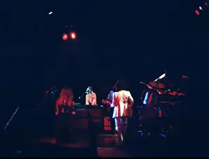 Prints of JULY 1977: Singer Stevie Nicks, pianist and singer Christine McVie, bassist John McVie Go Your Own Way: A Visual Celebration of Rock’s Most Enchanting and Enduring Band: Fleetwood Mac Performing