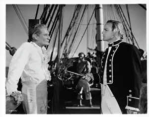 Lac0027 Prints: Fletcher Christian And Marlon Brando In Mutiny On The Bounty