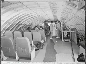Los Angeles County Prints: Flight Deck of Hughes Spruce Goose