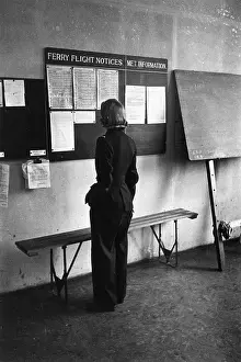 Blackboard Prints: Flight Notices