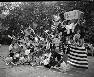 Parade Float Prints: Float in the Eisenhower Day Parade