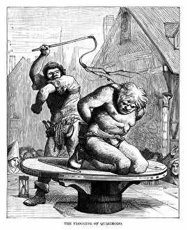 Images Dated 17th May 2018: Flogging of Quasimodo