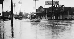 Pueblo Prints: Flood in Dust Bowl