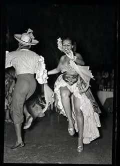 Floor Show Dancers at the Tropicana