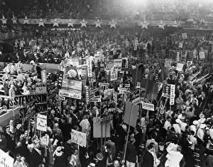 Nomination Prints: Floor of Democratic National Convention