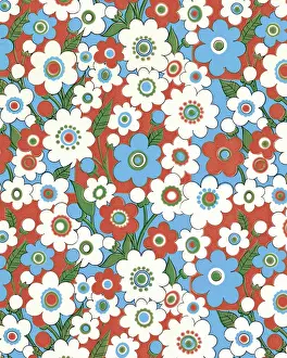 Pattern Artwork Illustration Prints: Floral Pattern