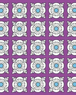 Gift Wrap Prints: Floral Pattern