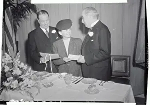 Florence B. Seibert Receiving Award