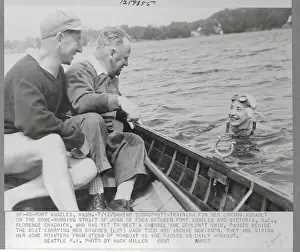 Florence Chadwick in Water