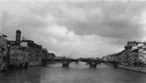 Landscape Europe T Prints: Florentine Bridge