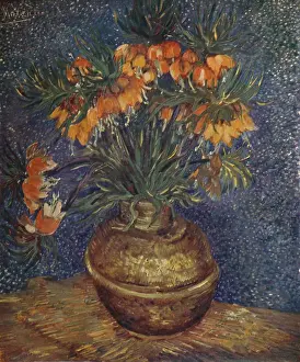 Prints of Flowers in a Brass Vase, 1887, (1923). From the collection of the Musée d'Orsay, Paris. From Modern French Painters, by Jan Gordon Echoes of Genius: Timeless Reproductions of a Master’s Vision: Flowers In A Brass Vase