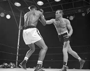 Floyd Patterson Boxing Against Ingemar Johansson