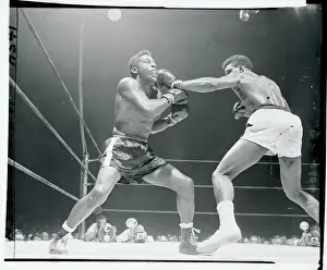 Floyd Patterson Boxing Against Tommy Jackson